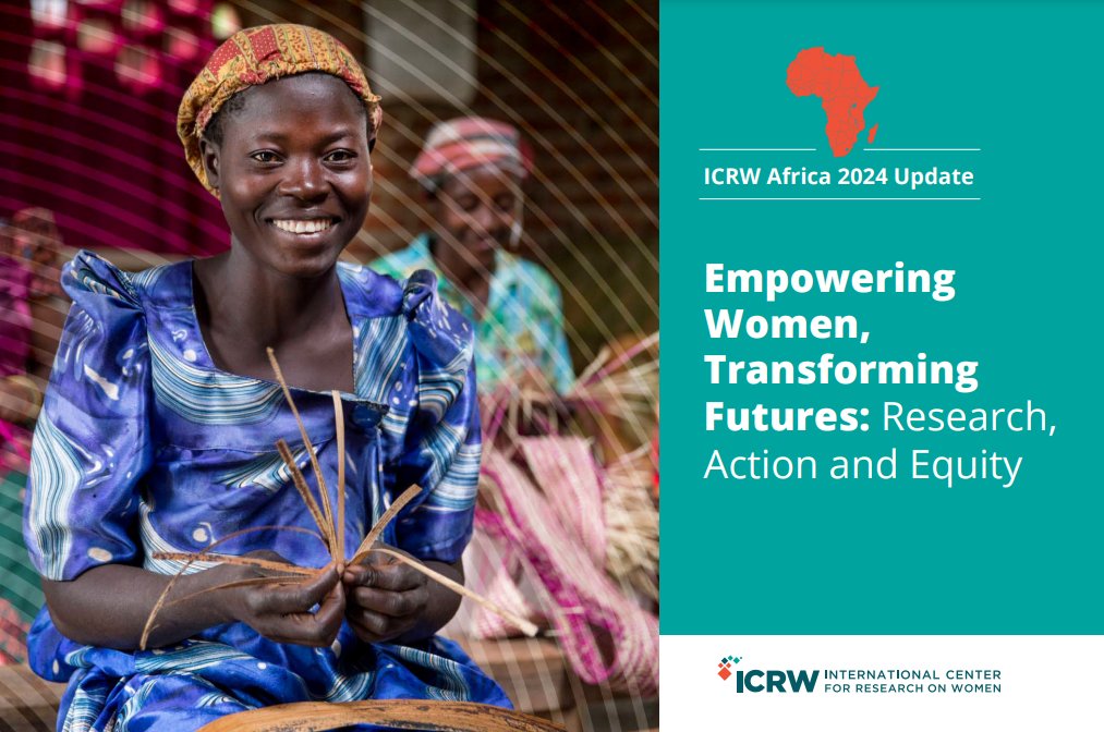 We are thrilled to share our #2024 Update with highlights on key projects, the impact of past projects, and our strengthened local governance. Our commitment to #genderequality is unwavering! Thanks to our partners! @oakfnd @Hewlett_Found @MastercardFdn icrw.org/wp-content/upl…