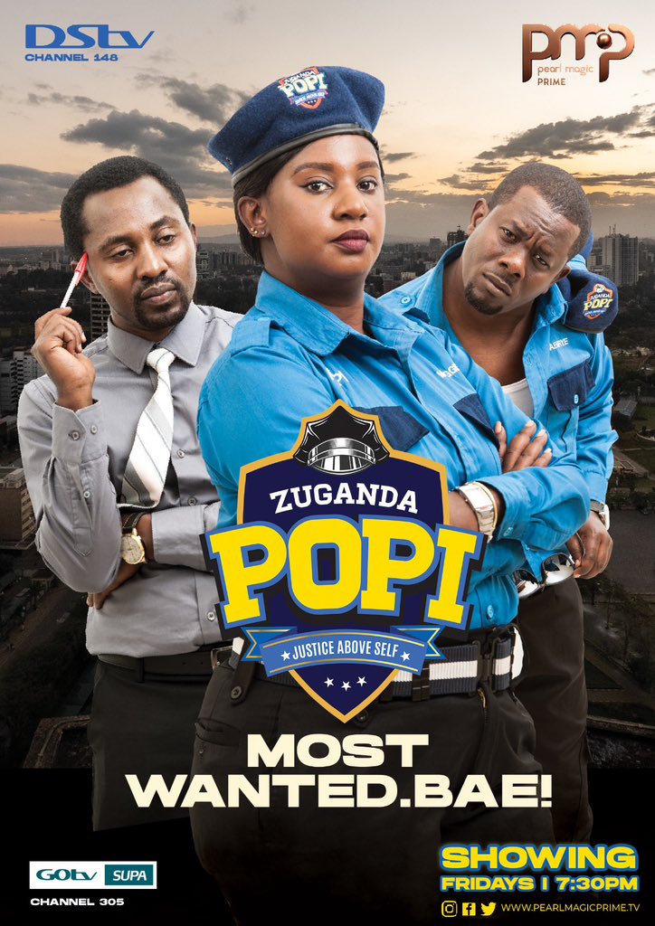 #Popi is Back Tonight at 7:30 pm, only on @PearlMagicPrime and @GOtvUganda . Tune in and enjoy this fresh and original Police drama series created by @FunFactory256