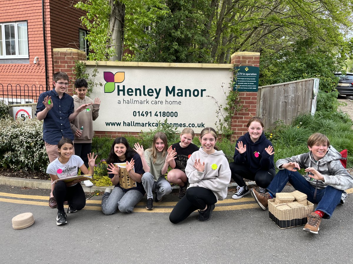 This summer term, each week, our Year 7 & 8 students will embark on a heartwarming journey of creativity and connection with the residents of Henley Manor Care Home.