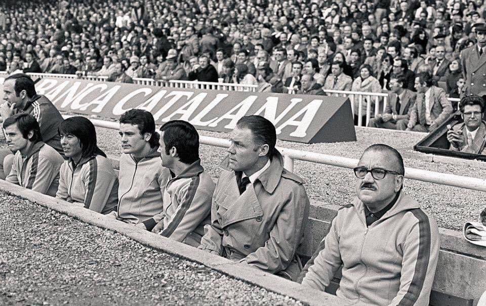 Rinus Michels, 1977. #FCBarcelona