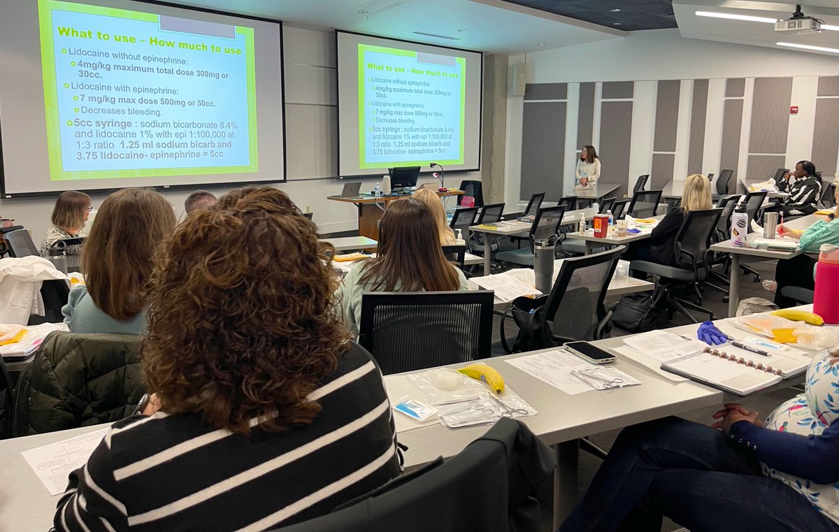 Day 2 APRN student Spring Enrichment: Minor Procedure Workshop <a href="/TheGradSchoolCU/">The Graduate School at Cedarville University</a>