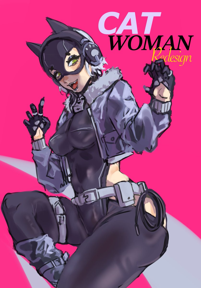 Day16 #dccomics #fanart #redesign #Catwoman
Random thought again