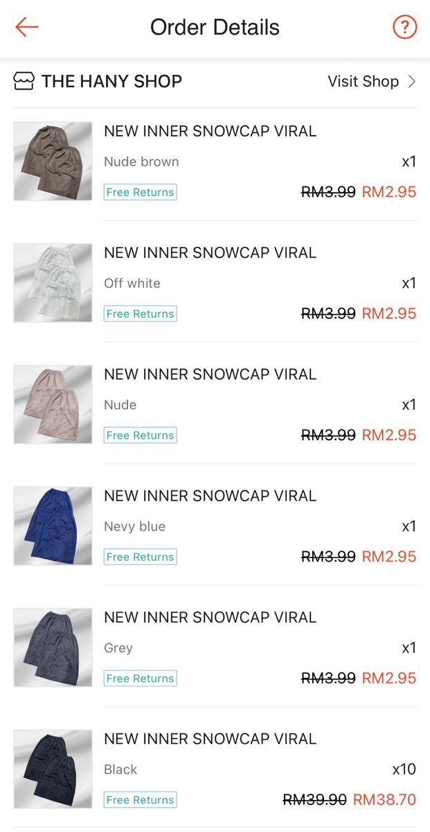 amirahnvr's tweet photo. Someone asked me “Ada ke orang tukar inner tudung setiap hari? Biar betul…” 

Yes, ada!!! I lah tu yang akan tukar tiap hari. Sekali pakai terus tukar sebabtu suka beli banyak inner tudung hitam ni 

and I prefer material cotton >>> jersey https://t.co/MlJ7F9IW3Y