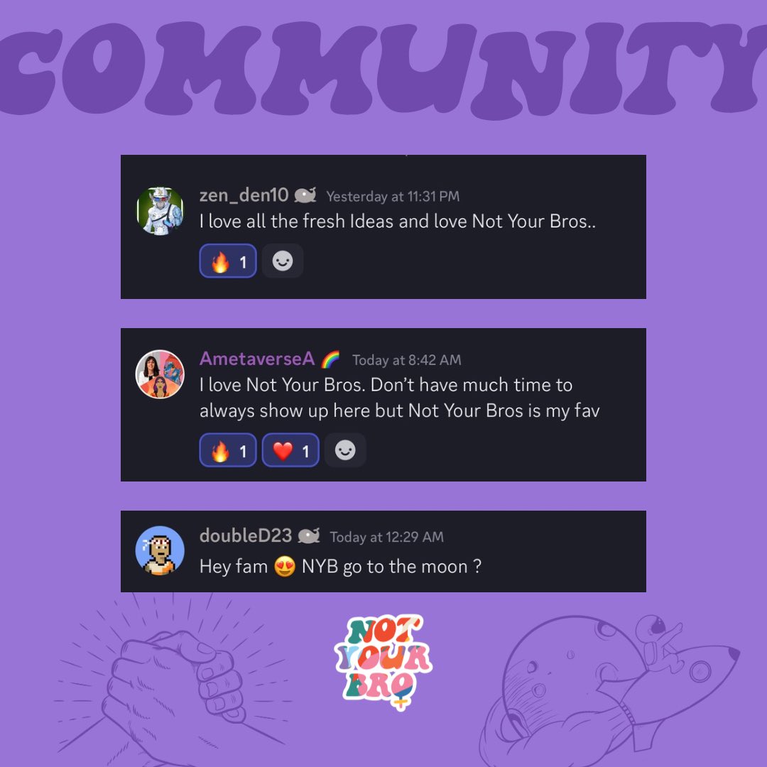 Shout out to the community who consistently come through with kind words and encouragement. We see you and we appreciate you! We save all of your comments 🙏