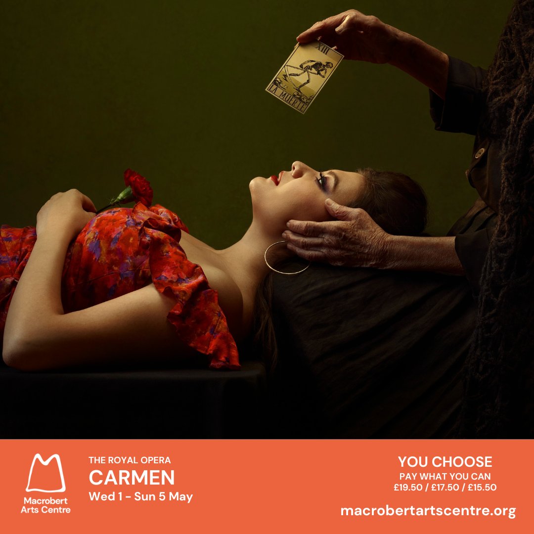 One of opera’s most notorious free spirits, Carmen is a rebel with a passionate cause – she wants to live and love in her own way.🥀 🗓️ Wed 1 – Sun 5 May 🔗 bit.ly/49LN47P