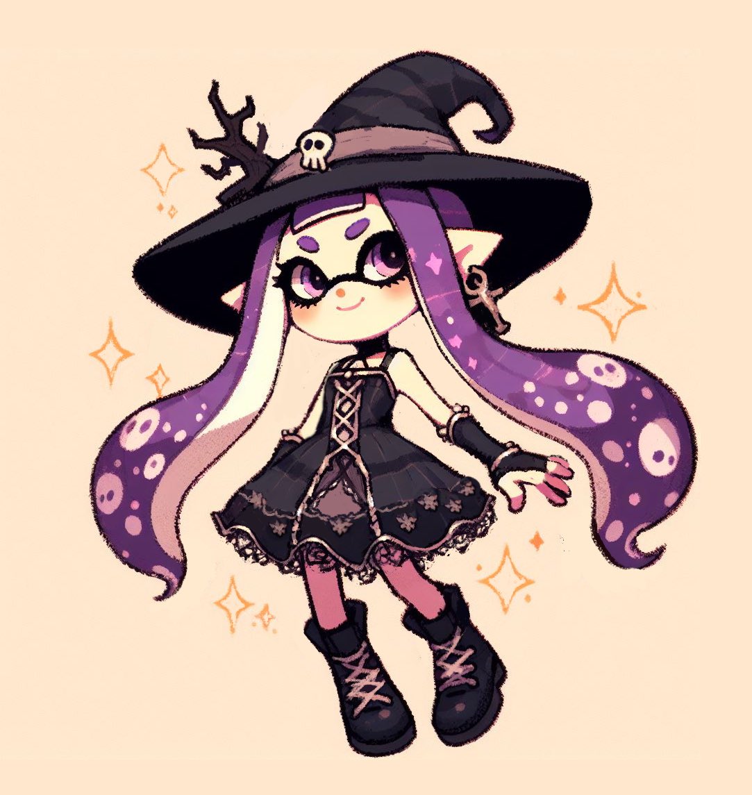 не успеваю ничё интересного рисовать, вот вам кальмар 

#splatoon