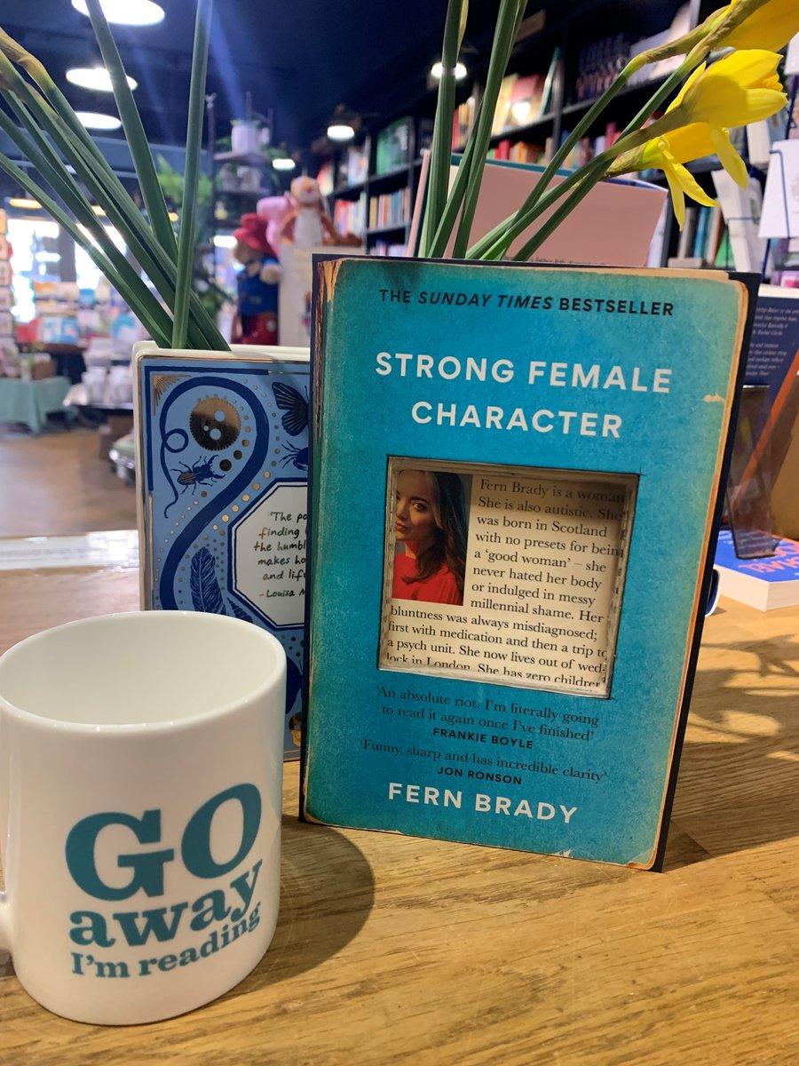 Hello #BookLovers, it's #FridayReads time! 😍

Wendy has been immersed in STRONG FEMALE CHARACTER by #FernBrady. 

An eye-opening, must-read memoir from a young lady living with autism (undiagnosed for several years). It's painfully honest and very funny!
uk.bookshop.org/a/565/97819142…