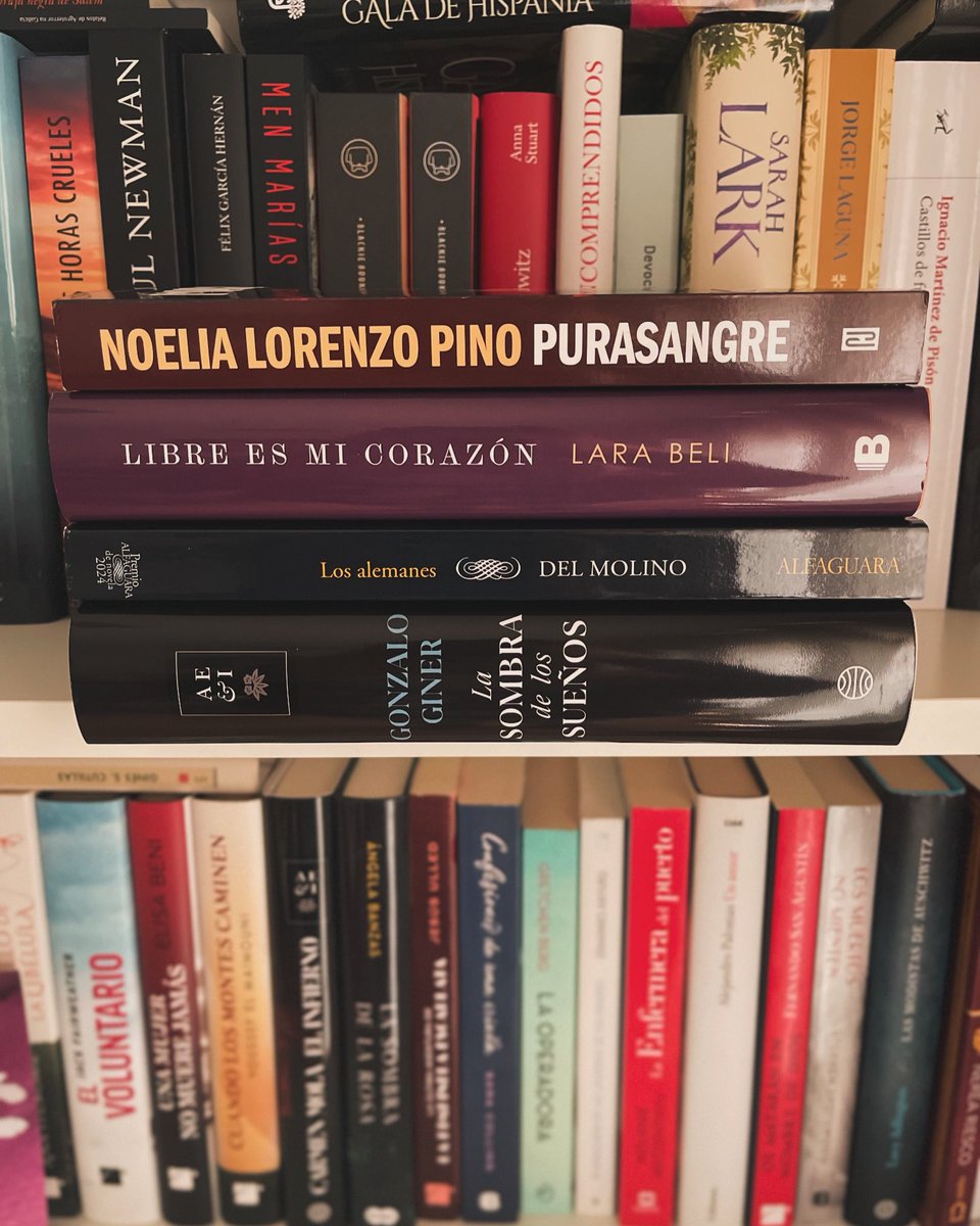 Primera parte de las nuevas incorporaciones que han llegado a mi #biblioteca .Unos autores que ya estaban y cuyas novedades no podían faltar y otros recién llegados a los que no me he podido resistir. Y vosotros ¿ya habéis leído alguno de estos títulos?. Os leo en comentarios 😉