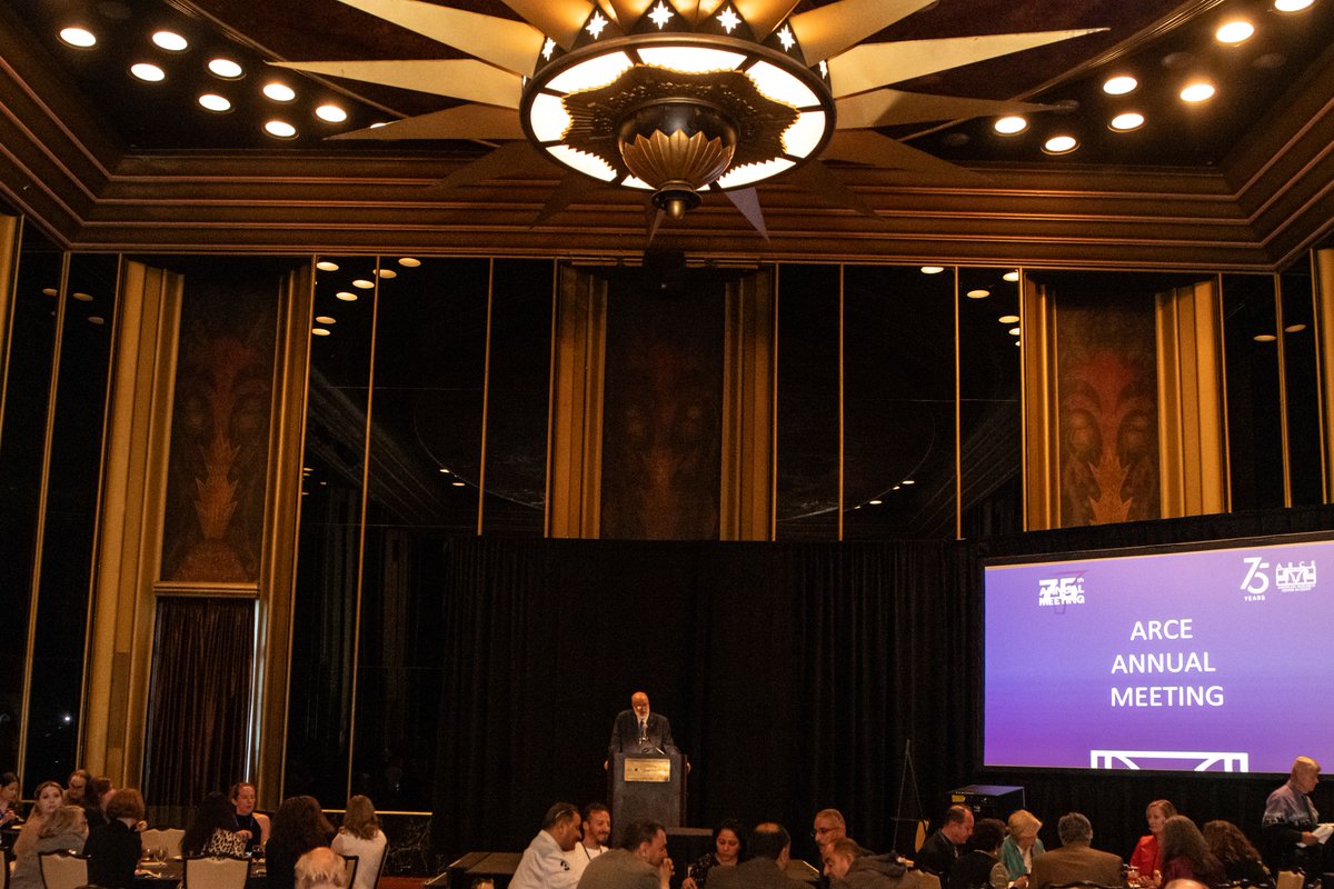 Held every year at the Annual Meeting, the president’s reception is meant to welcome attendees and honor donors and supporters of ARCE. Here’s to the beginning of the 2024 ARCE Annual Meeting! Photo credit: @wdophoto #ARCE #AnnualMeeting #presidentsreception #Pittsburgh