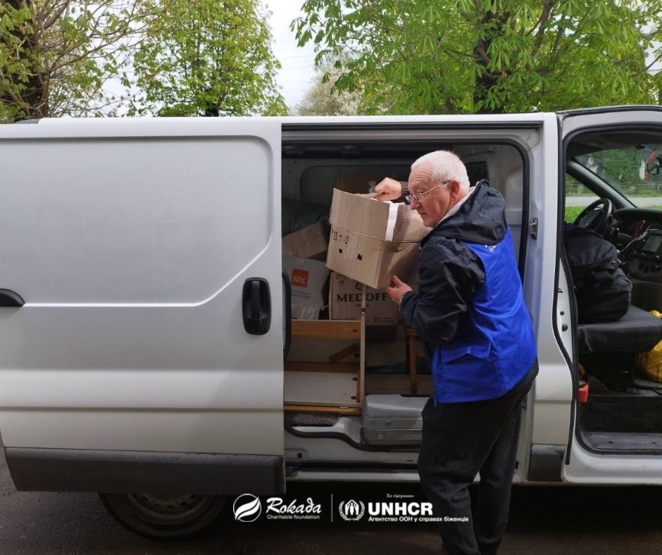 @ROKADA_CF with the financial support @UNHCRUkraine helped two elderly women with transportation and resettlement from places of temporary residence to a house in #Ternopil🏠 Rokada - support that you feel with your heart💚