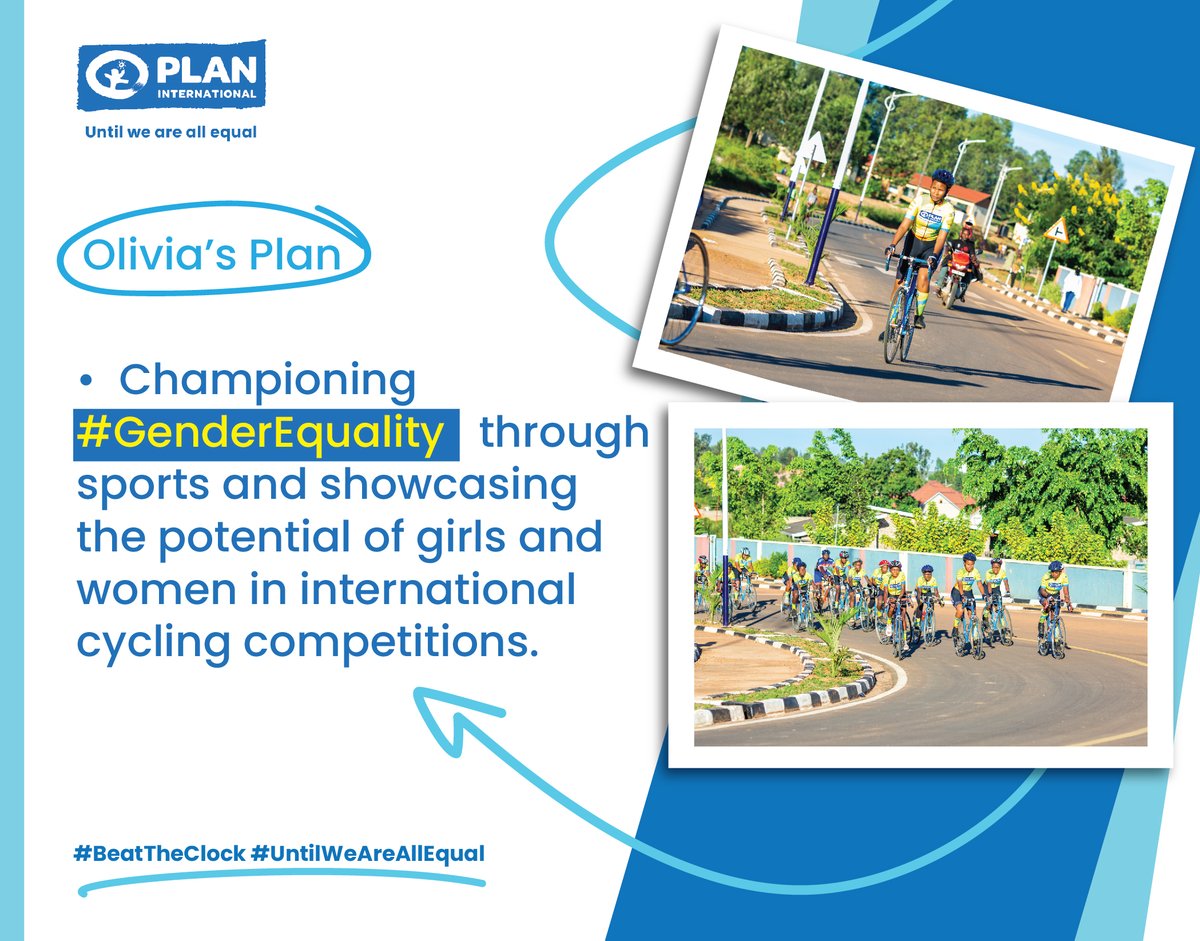 Olivia’s plan to #BeatTheClock

🚴‍♀️ Championing #GenderEquality through sports and showcasing the potential of girls and women in international cycling competitions.

#UntilWeAreAllEqual

👉 bit.ly/49w5Wru