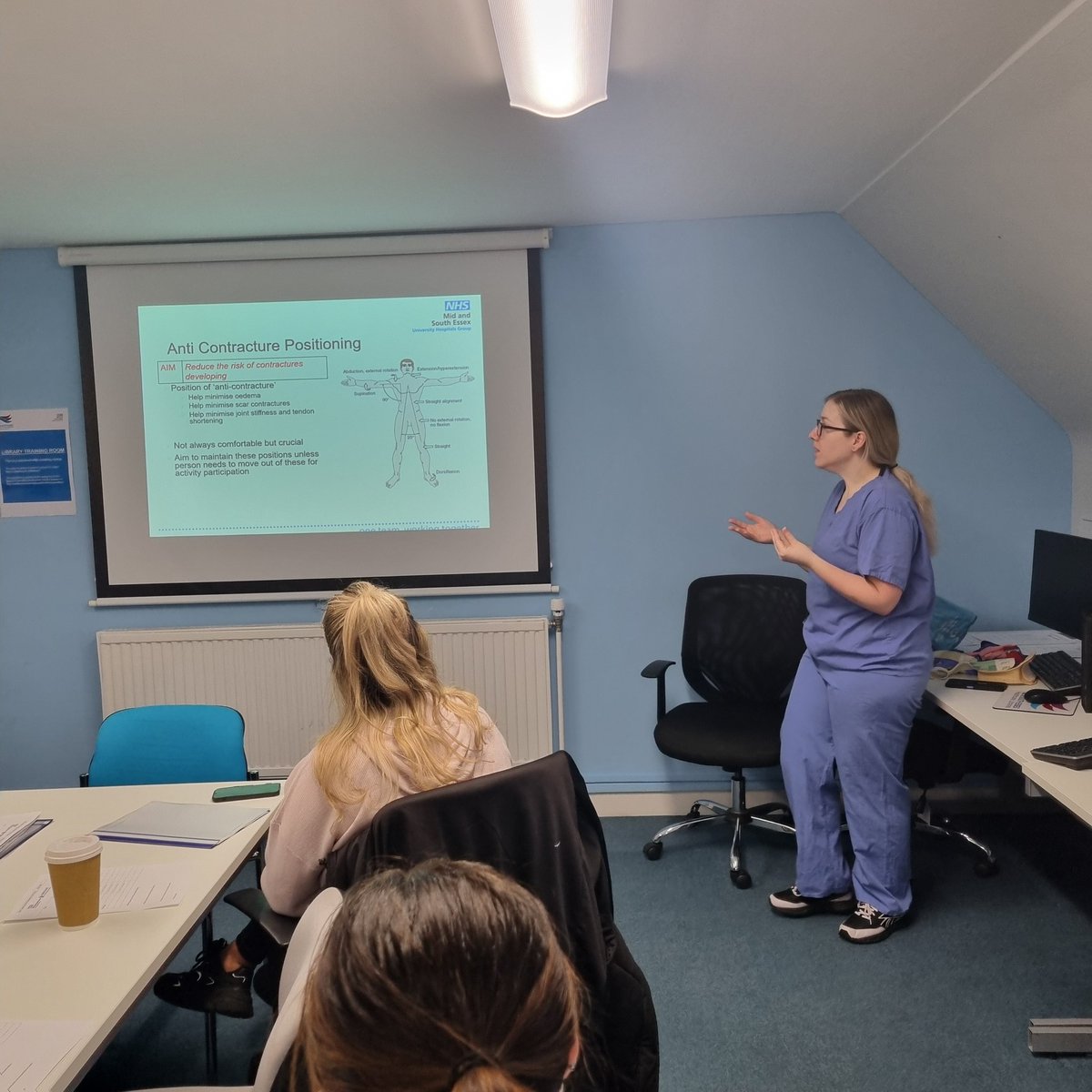 Final day of our highly evaluated Burncare course has included sessions on scar management, smoke inhalation, childrens burns club and the Helideck. For all enquiries and places on our October course contact mse.burnstraining@nhs.net