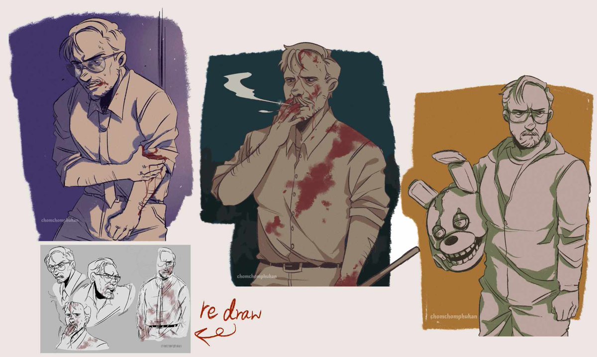 Chomphukanfox's tweet photo. new one for him i think about it for a while to draw

#Williamafton #FNAF https://t.co/tW7lkXvxdP