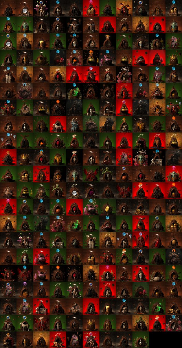 Celebrating the Wood material trait in the Egg collection today!

Another one of our favorite materials. Only 229 Eggs in the collection with it!

Show us which one is yours!