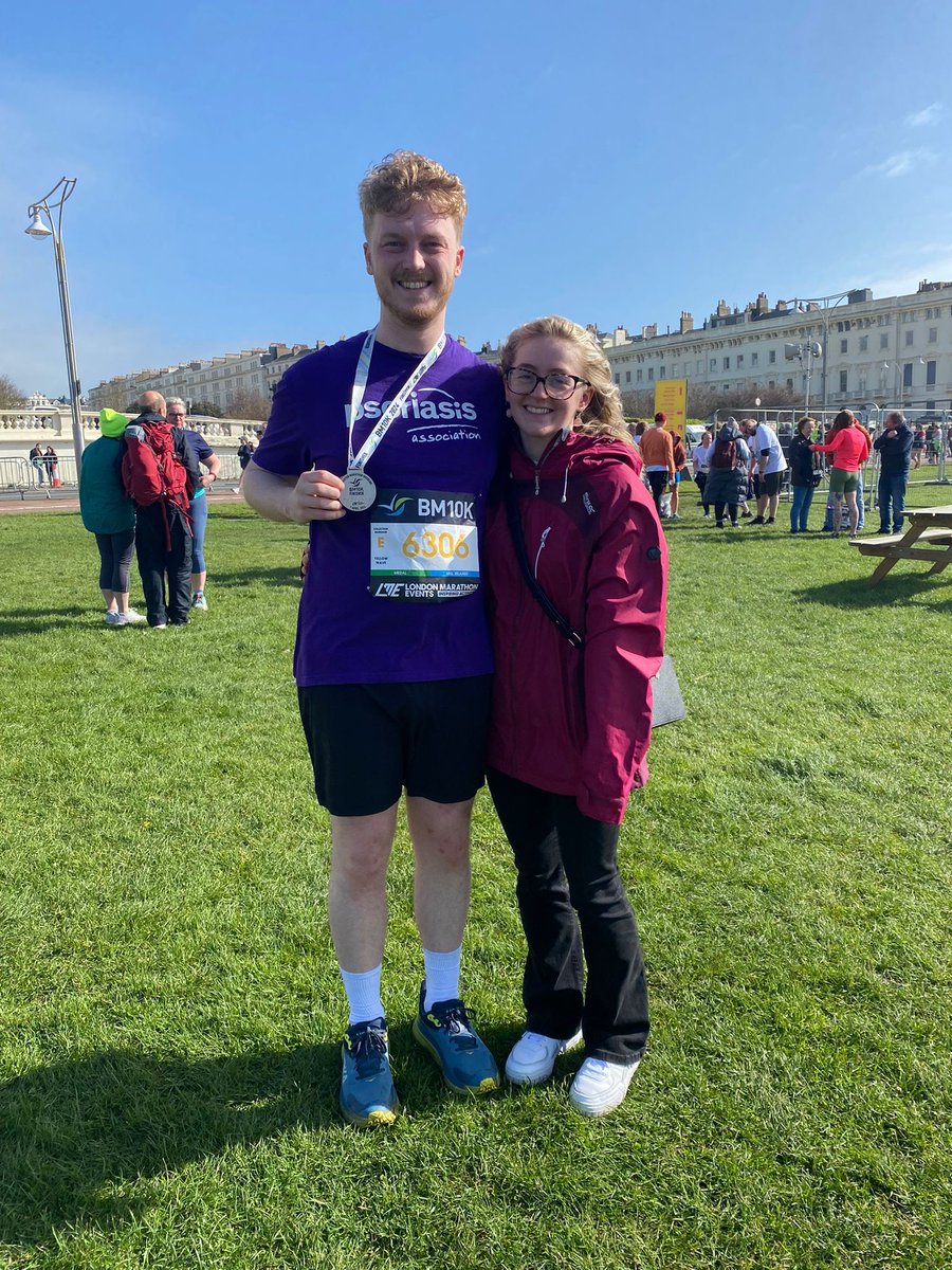 Jack ran the #Brighton10k on Sunday in an amazing time of 56 minutes! His efforts have raised £170 for the Psoriasis Association. Thank you Jack 👏 You can still support him by visiting his JustGiving here ow.ly/EnWW50RblEc