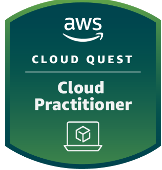 Earned my first digital badge, AWS Cloud Practitioner, through hands-on labs! 🚀