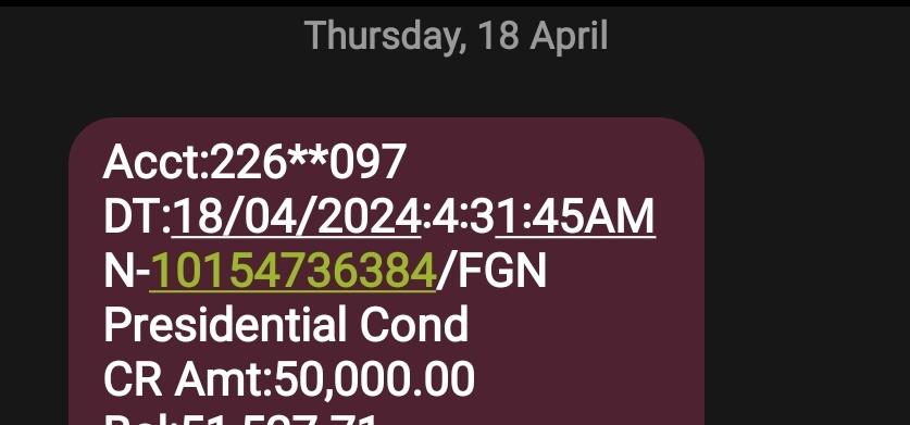 aysabo's tweet photo. I have received Mine yesterday Morning . Thank you FGN for the support. https://t.co/7qlIdak0O8