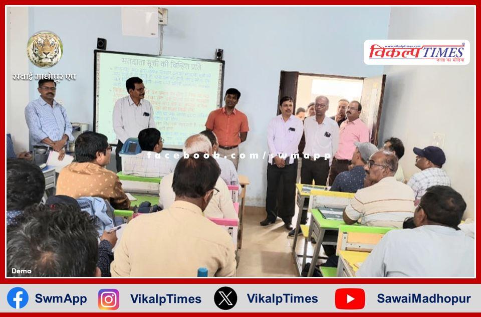 #News #SawaiMadhopur 'मतदान दलों के द्वितीय प्रशिक्षण का कल अंतिम दिन'

vikalptimes.com/tomorrow-is-th…

#Training #PollingParties #LokSabhaElection2024 #LokSabhaElections #HindiNews #SawaiMadhopurApp #VikalpTimes #सवाईमाधोपुर