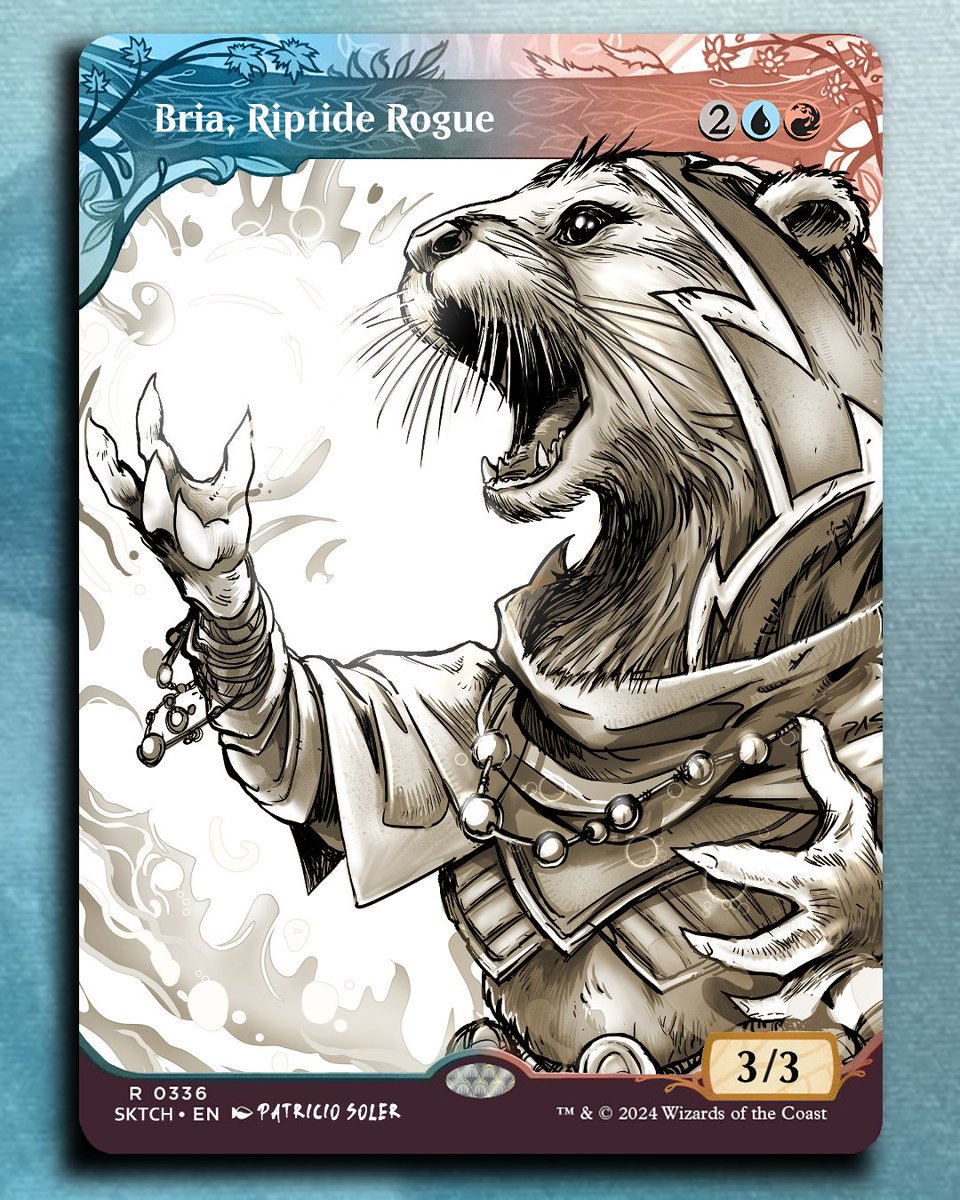 patricio_soler's tweet photo. 💙❤️Don't stress about the admin changes, @Wizards - the creatives got ya' covered. #mtgbb https://t.co/3WgB9r9ztO