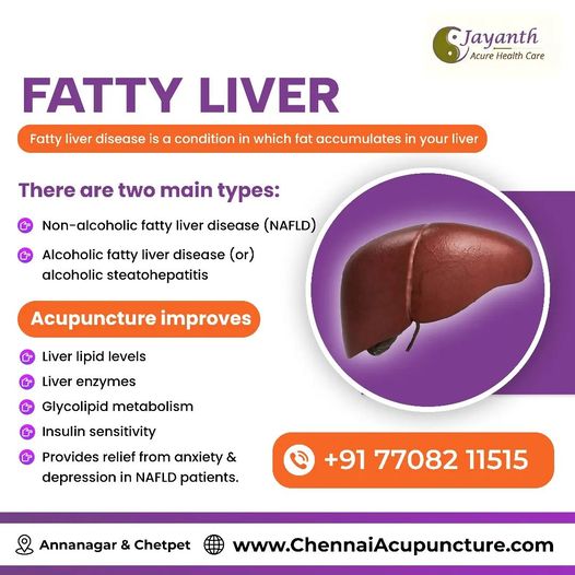 Acupuncture Treatment For Fatty Liver in Chennai

#ChennaiAcupuncture #AcupunctureChennai #acupuncturetherapy #jayanthacupuncture #BestAcupuncturistChennai #AcupunctureAnnanagar #அக்குபஞ்சர் #AcupunctureTreatment #AcupunctureClinic #fattyliverdisease
#fattyliverdiet