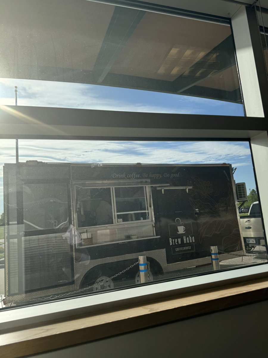 Thank you <a href="/SREFalcons/">Sunset Ridge Elem.</a> PTO for the coffee truck this morning!!! Best teacher appreciation team ever!! <a href="/bvschools/">Blue Valley Schools</a>