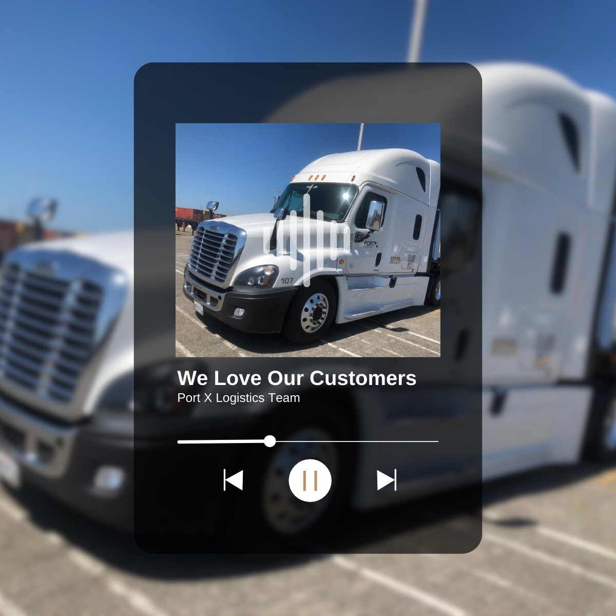 Every Friday towards the end of the day, a few of our offices across the country vibe to custom PXL playlist! Feel free to reply with a song and it might just make it onto today's playlist! 👀 #Friyay #OfficePlaylist #Trucking #OfficeVibes #NationalNetwork