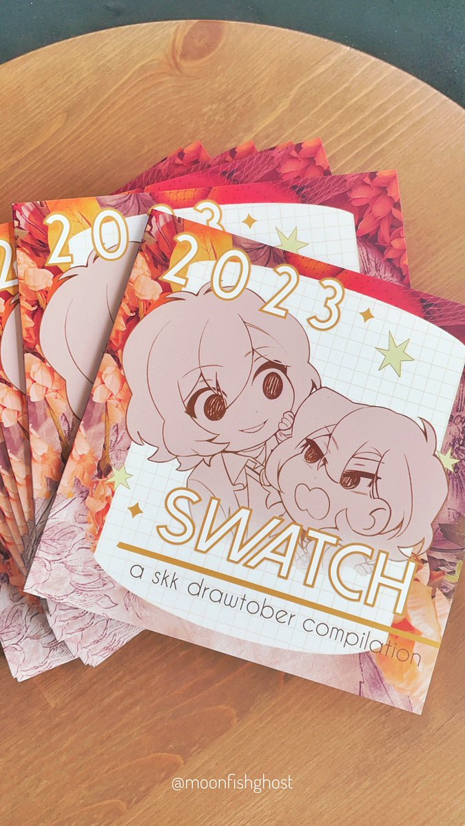 Also last two copies of 2023’s drawtober zine available in the shop!! Grab them before they’re gone as I’m not sure when I’ll next reprint them;;

moonfishghost.com/shop/p/skk-swa…

#soukoku #bsd