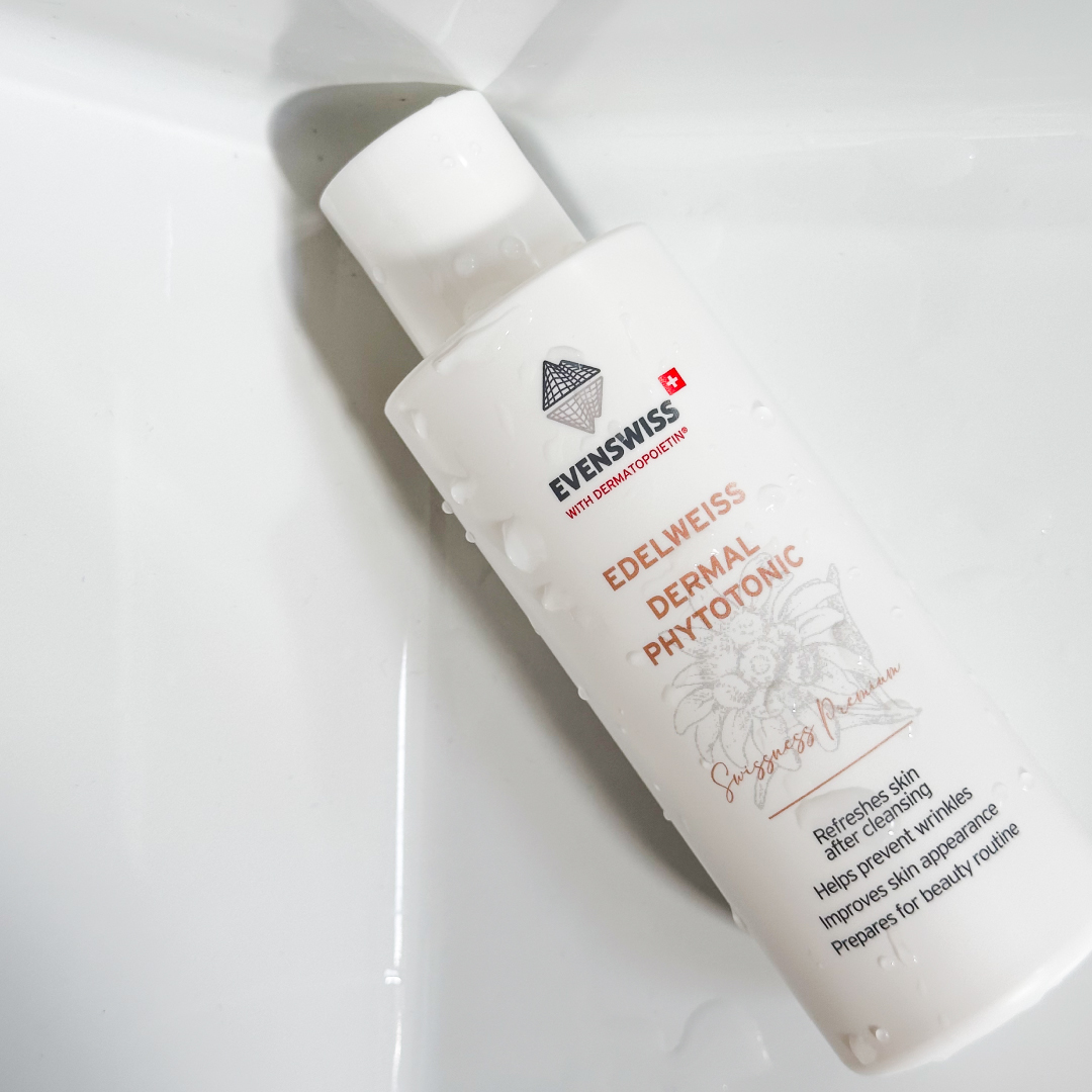 Evenswiss_CH's tweet photo. Feel the refreshing power of nature and our patented ingredient Dermatopoietin with Edelweiss Dermal Phytotonic. 🧖🏼‍♀️ #evenswiss #dermatopoietin® #swissnesspremium #antiaging #antiagingproducts #fresh #freshness #dermal #phytotonic #patentedingredient #refreshing #refreshingpower https://t.co/2KtOVO7ELk