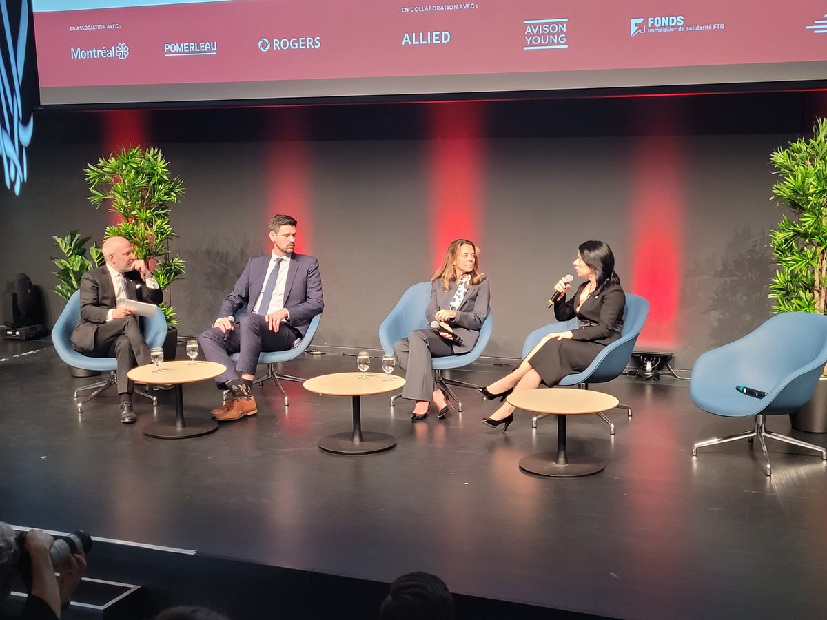 #ForumCCMM #GrandsProjets | « Dès le mois de mai, les arrondissements vont pouvoir utiliser les outils de la loi 31, c'est très positif. On aimerait même pouvoir étendre ça en dehors des zones résidentielles » - @Val_Plante