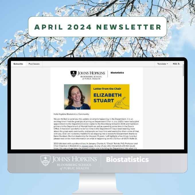 Be sure to check out our latest newsletter for the @jhubiostat yearly wrap up. Click subscribe at the top left to keep up to date on our news and happenings! us18.campaign-archive.com/?u=e04932d82f7…