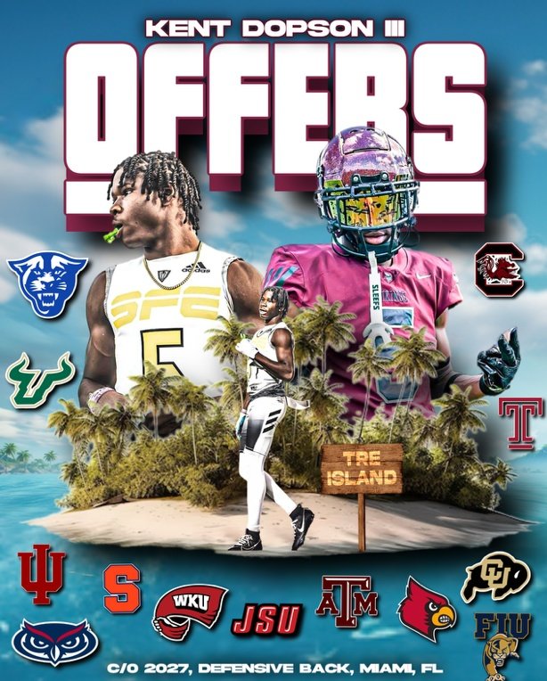 Extremely blessed, honored & appreciative to have 13 schools show interest in me via verbal offers. 🙏🏿 🙌🏿 Excited for Springball @_MNVikings