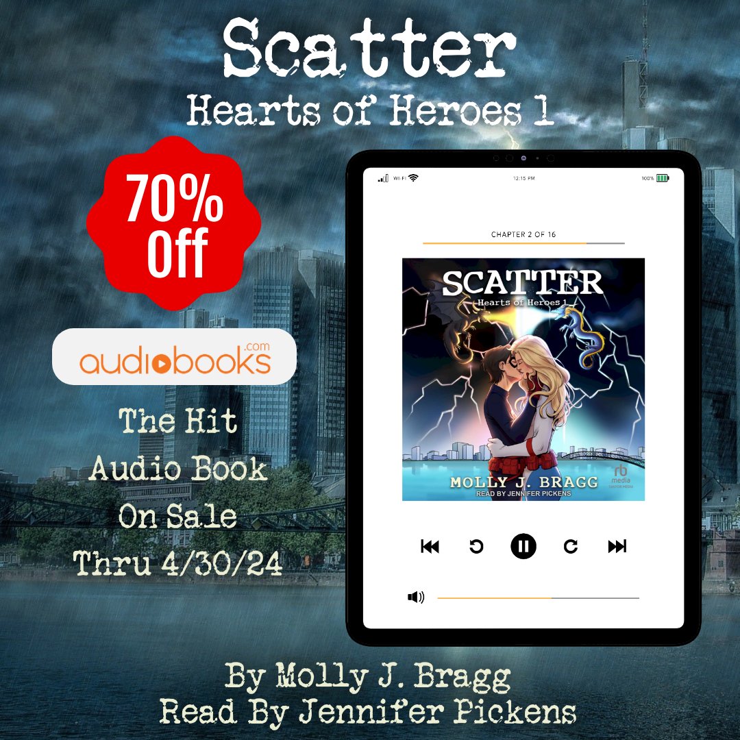 Get Scatter in audiobook format for 70% off from now until April 30tht!

audiobooks.com/promotions/pro…

#wlw #LesbianFiction #lgbtbooks #LesbianBooks #QueerBooks #Lesfic #SapphicBooks #audiobooks