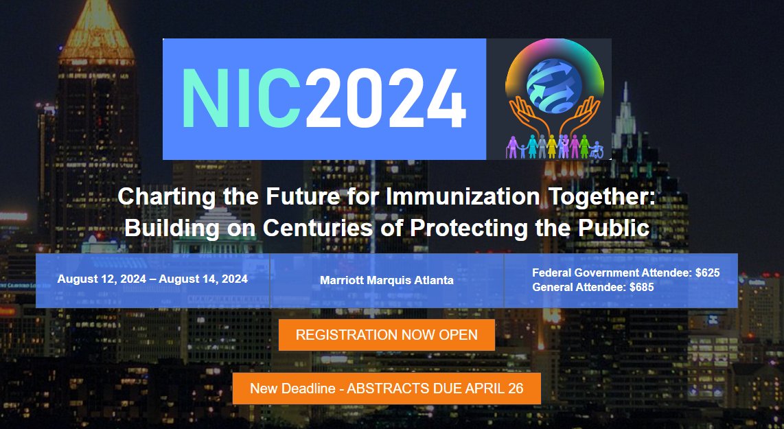 Don’t miss out! @TFGH, @CDCgov & @CDCFound are hosting the National Immunization Conference in Atlanta, GA from August 12-14. The conference is a three-day event that provides the chance for immunization contributors & partners to connect. Register today: bit.ly/3UmzZ08