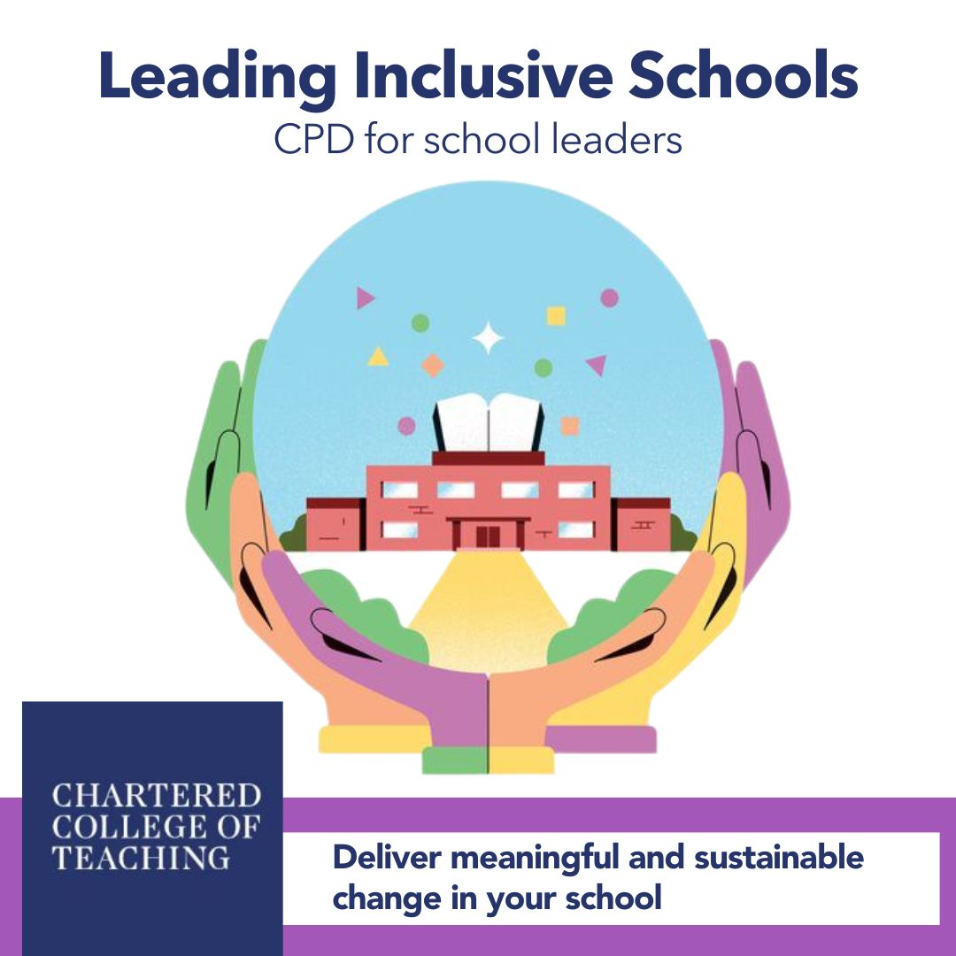 Using evidence and research, learn how to increase equity in education for all students and staff. Discover our Leading Inclusive Schools course: chartered.pulse.ly/3ywjganwmg #Headteacher #TeacherCPD #DEI