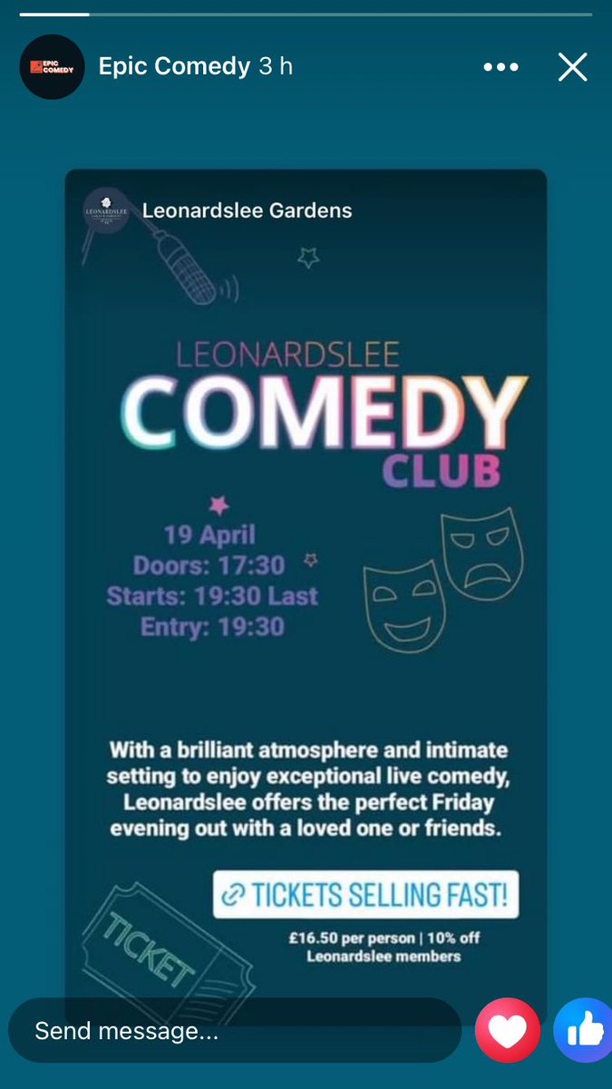 Tonight ! Gigging for @EpicComedy4