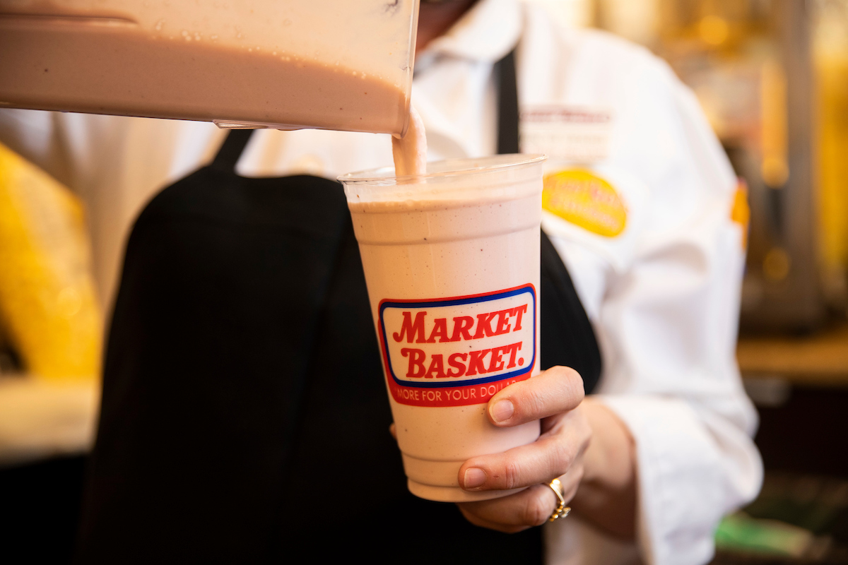 Did you know the Market's Cafe serves Milkshakes? Which flavor will you order: Peach, Mango, Coffee, Vanilla, Caramel, Chocolate, Blueberry, Hazelnut, Raspberry, Strawberry, Peppermint, Mixed Berry, Gingerbread, Butter Pecan, Pumpkin Spice, or Strawberry Banana?
