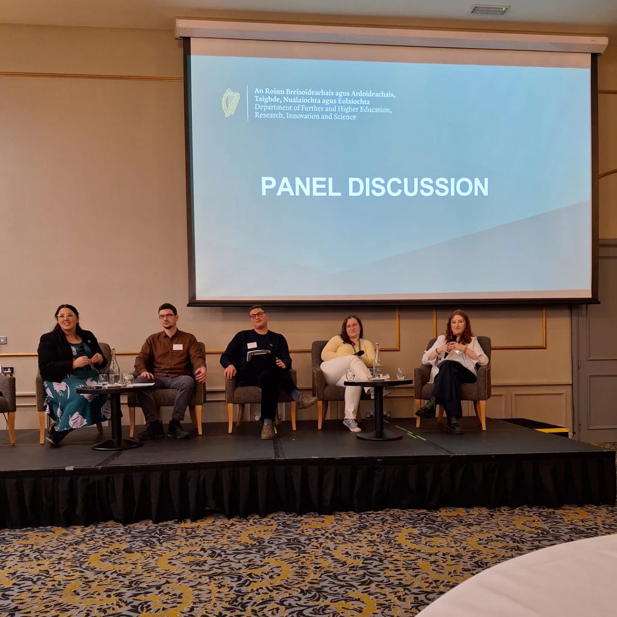 Last Thursday, we attended a @DeptofFHed event to hear learners' experiences with education funding. In a panel discussion chaired by our CEO, @DearbhailLawles, four learners shared their challenges with funding education. Read our latest news piece ➡️ bit.ly/440wXCd