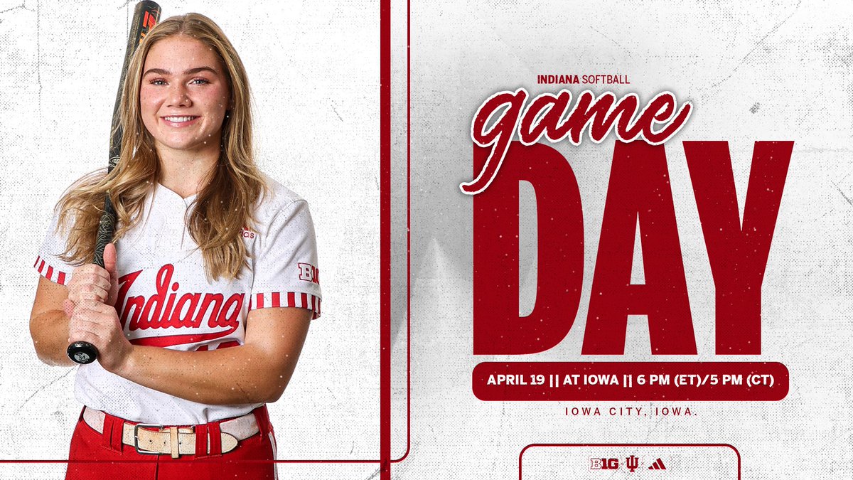 Let's get this series started! 🆚 Iowa 📍 Iowa City, Iowa ⏰ 6 PM (ET)/5 PM (CT) 📺 tinyurl.com/4ds2fv7w 📊 tinyurl.com/mrrmspv9