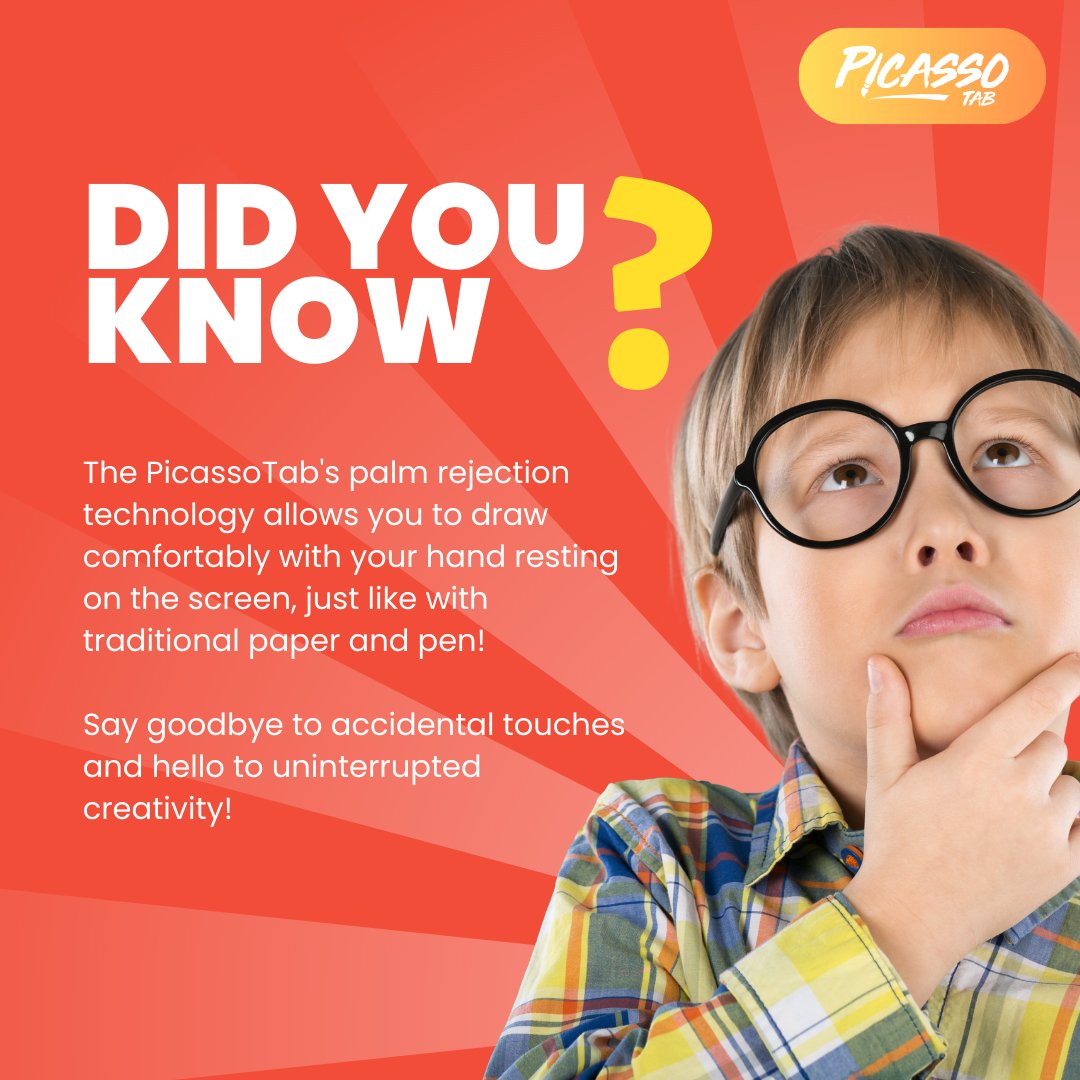 SimbansDotCom's tweet image. Unlock a new level of creative freedom with PicassoTab&apos;s palm rejection technology! 🎨 Embrace seamless drawing experiences and bid farewell to interruptions. 

Don&apos;t forget to use #picassotab for a chance to be featured!

amazon.com/PicassoTab-Por…
.
.
.
#picassotab #digitalart