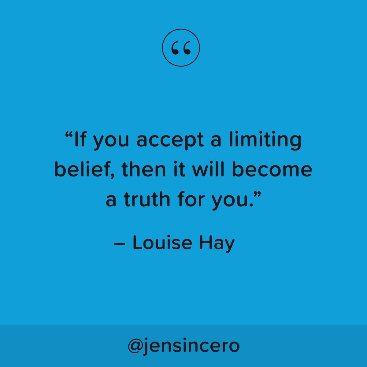 It's important to be aware of any negative beliefs you may be harboring deep down. Start paying attention to any disparaging comments that may fly out of your mouth—or your mind. #youareabadass #QOTD #FridayFeeling #FridayMotivation