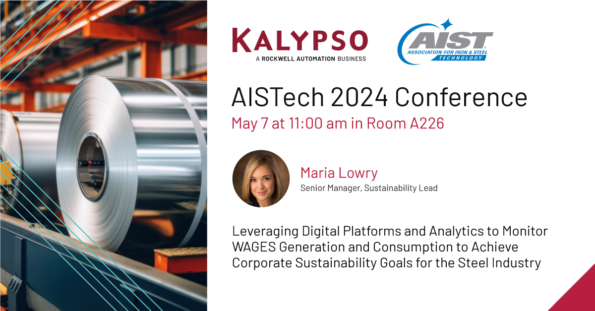 Join sustainability lead Maria Lowry at #AISTech for North America’s largest iron and steel technology conference. She'll dive into leveraging digital platforms and analytics for #sustainable steel industry practices. #SteelIndustry #DigitalTransformation #SustainabilityGoals