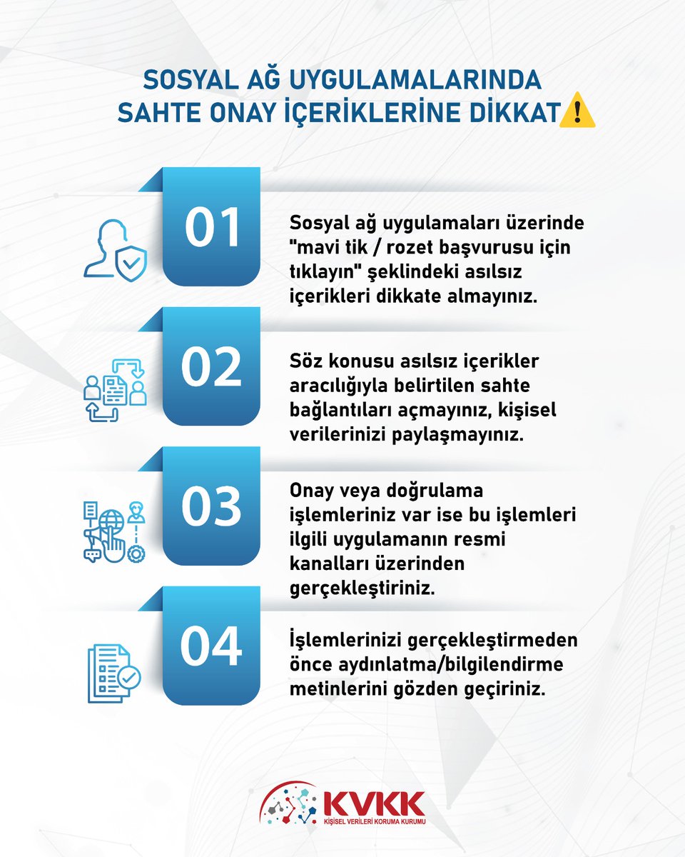 Sosyal Ağ Uygulamalarında Sahte Onay İçeriklerine Dikkat ⚠️