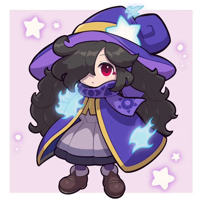 ゲームのキャラみたいでかわいいありがとうございました #フォロワーさんの絵を自分の絵柄で描く 