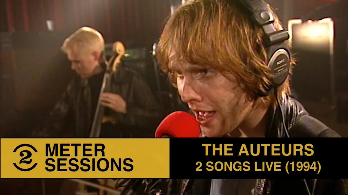 The Auteurs - 2 songs live on 2 Meter Sessions (1994)
Watch via: youtu.be/cKqV3O2DILU

30 years ago, on April 17th 1994, The Auteurs visited 2 Meter Sessions. The British band, fronted by Luke Haines, performed songs from their album ''Now I'm A Cowboy''.