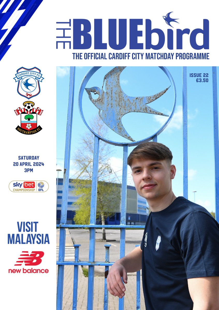 🗣️ 'From the age of five my dream was to step out onto the pitch wearing the #CardiffCity shirt, so to finally accomplish that was a proud moment for me and my family.” @CianAshford is tomorrow's cover star! Pick up your copy from CCS for just £3.50 📘 #CityAsOne