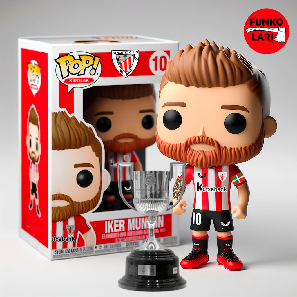 IKER MUNIAIN 🦁🇦🇹
Desde los 12 años defendiendo con orgullo la camiseta zurigorri.
556 partidos en sus 15 años en el 1er equipo, con 75 goles marcados.
2 Supercopas y 1 Copa en el palmarés del capitán. Eskerrik asko Iker !!!

#IkerMuniain #Athletic #Bilbao #funkolari #euskalfunko