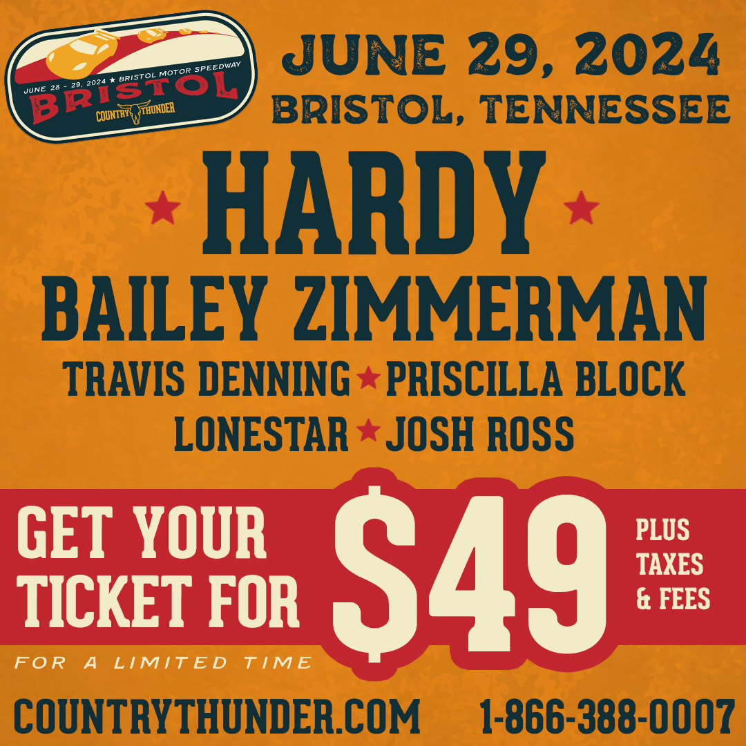 SINGLE DAY TICKETS FOR @countrythunder ON SALE NOW! 🎟 bit.ly/43GO0ZR #ItsBristolBaby