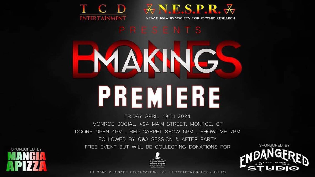 AmbrosiniJoey's tweet photo. Tonight is the night! We have been working day in and day out for months now and we are so excited for everyone to come and support what we created. Letβs do this!
#MakingBonesShortFilm https://t.co/SwTq537NSz