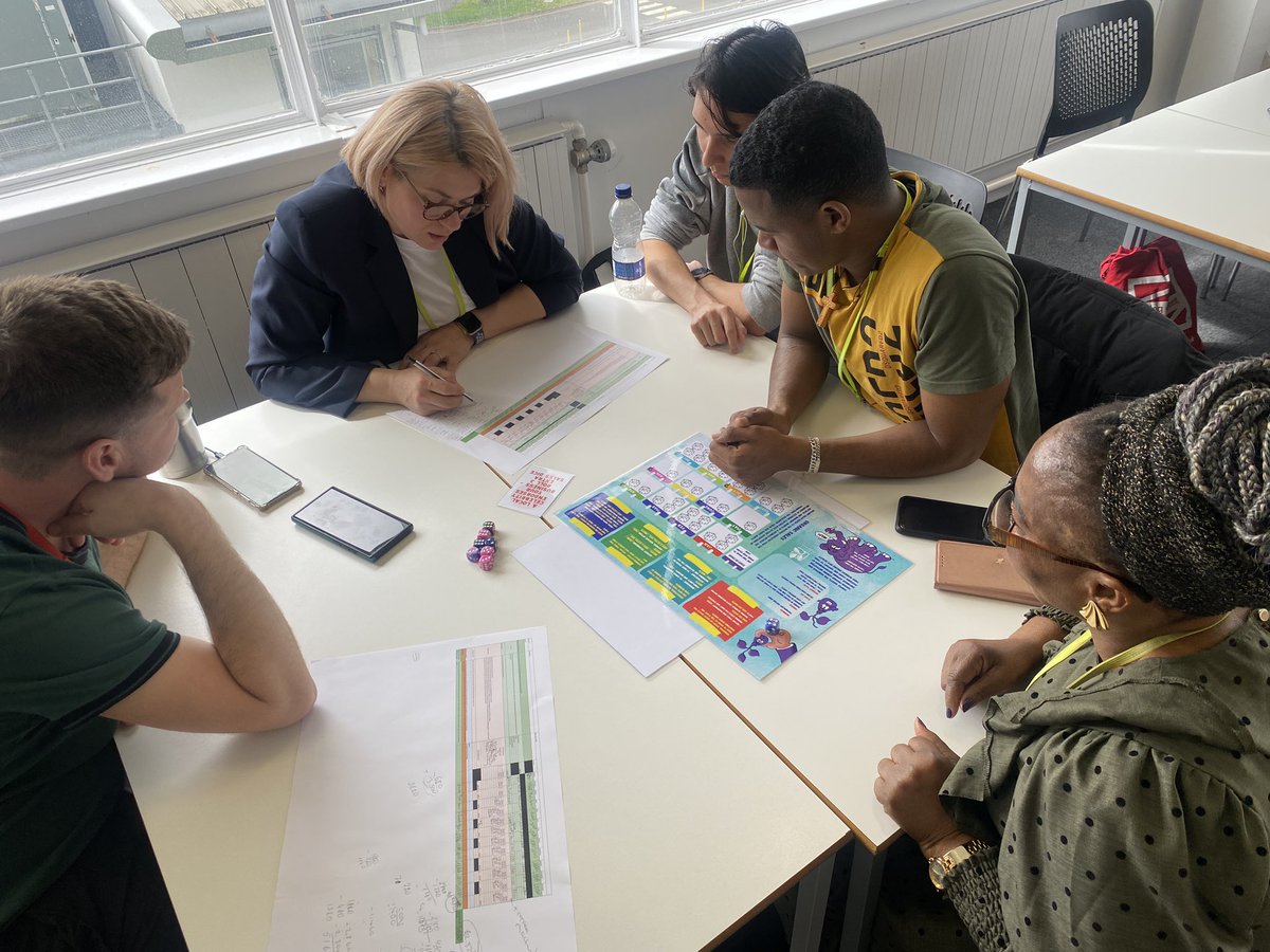 Another fab, fun #enterprise session at @coleggwent #Newportcampus today, testing out our brand new #BusinessStartUp game with an awesome group of #ESOL learners… Great discussions & learning something new all round 🤩