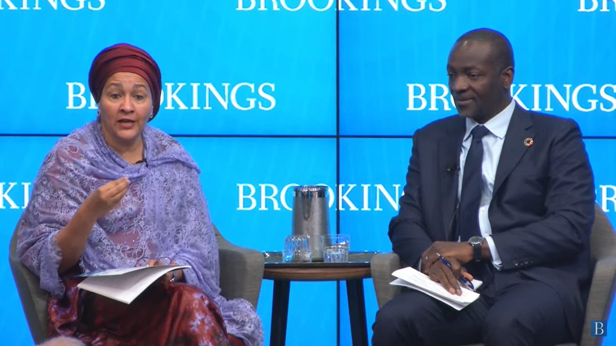 The international financial architecture in the end is a power issue, it’s a negotiation of the powers that be. It’s a matter of political leadership, but institutions and the people in them can help inform those leaders, says @AminaJMohammed. #GlobalFinancialReform.